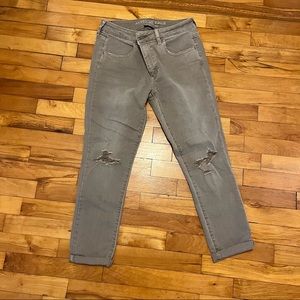 American Eagle crop jeggings